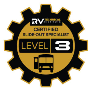 RVTI Level 3 Certified Slide-out Specialist